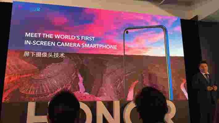 Honor’s new View20 gets a 48MP rear camera and an under-screen selfie camera