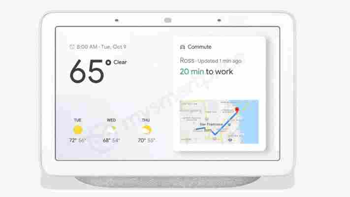 Google Home Hub leaks ahead of Pixel 3 event