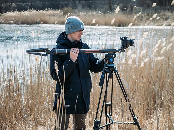 Gudsen updates Moza Slypod Pro electric monopod arm with longer reach, better battery